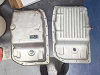 6L80 OEM transmission pan and PML pan