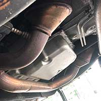 2012 Chevy Silverado 1500 with stock transmission pan