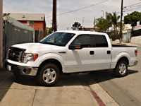 2013 F150 truck with a heavy duty PML pan