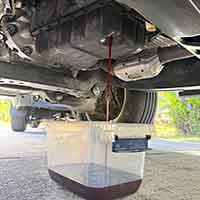 draining A760 stock pan