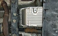 PML A750 transmission pan installed on 2007 4Runner