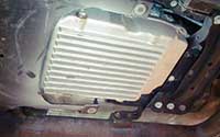 Mercedes C55 sound damper plate with PML transmission pan