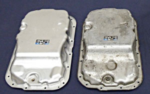 GM 6L50 stock transmission pans and PML deep pan