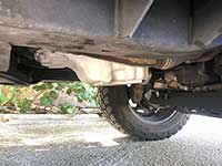 Ground clearance to PML pan