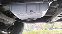 PML AB60E transmission pan installed on a 2016 Tundra