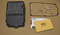 Included with PML 722.9 transmission pan, black powder coat finish