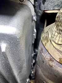 PML pan clears exhaust on 2020 F250 gas engine