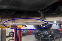 Great ground clearance with PML 4L80 pan installed on Impala