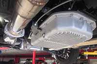 PML 4L80 transmission pan installed on 1965 Impala SS