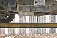 Ground clearance for transmission pan on 2500 Duramax