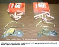 Ford C6 transmission filter kits