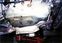 1992 Ford Aerostar stock transmission pan