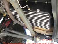 Temperature sensor on PML Ford transmission pan