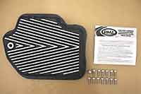 PML Th400 deep transmission pan package, black powder coat finish