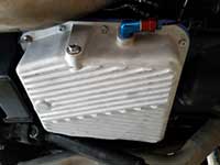 PML transmission pan on 1970 Bronco