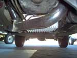 PML transmission pan installed on a Jeep Grand Cherokee