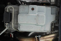 Stock Ford TorqShift tranny pan, old style