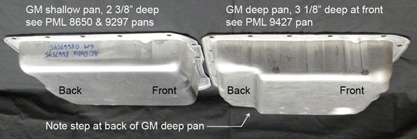 PML GM 700R4, 4L60 early tranny pan, polished