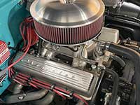 passenger side view of PML valve covers on 434