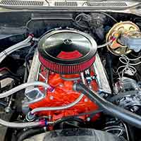 1968 Chevelle small block Chevy, PML valve covers installed