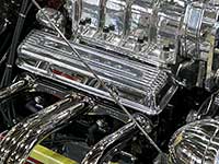 PML valve covers on 1923 Ford at Grand National Roadster Show