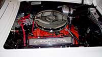 1962 Corvette 327, PML valve covers installed on the 327 engine
