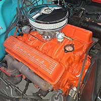 1955 Chevy 265 with PML valve covers installed