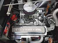 LT4 Corvette motor with PML valve covers, driver side