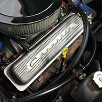 1965 Corvette Convertible, Engine with PML valve covers