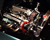 Passenger side, 350 engine, PML valve covers, 1959 Apache