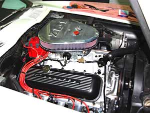 Passenger's side, Corvette with PML valve covers