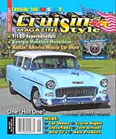 Cover of magazine with 1955 Chevy Wagon