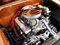 PML Chevy Valve Covers On a 1958 Nomad, 502 Engine