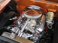 PML Chevy Valve Covers On a 1958 Nomad, 502 Engine