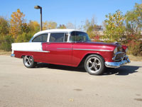 1955 Belair with PML Chevy Valve Covers